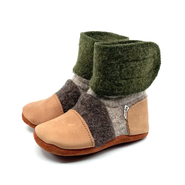 Nooks Olive Nooks Booties