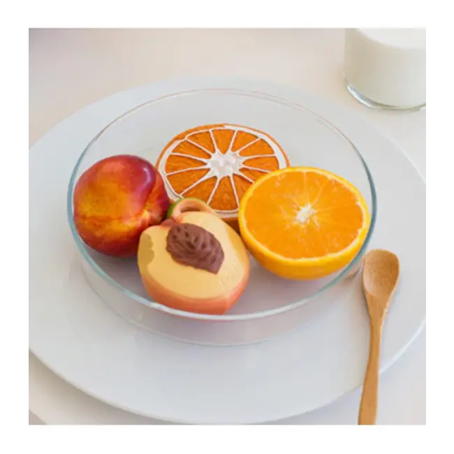 Oli & Carol Palm Peach Teether