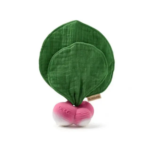 Oli & Carol Ramona the Radish Doudou Teether