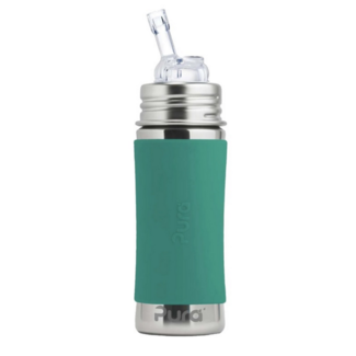 Pura Kiki Mint Swirl Pura 325ml Straw Bottle