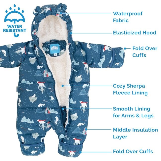 Jan and Jul Arctic | Baby Snowsuit