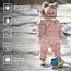 Jan and Jul Pink Forest | Baby Snowsuit
