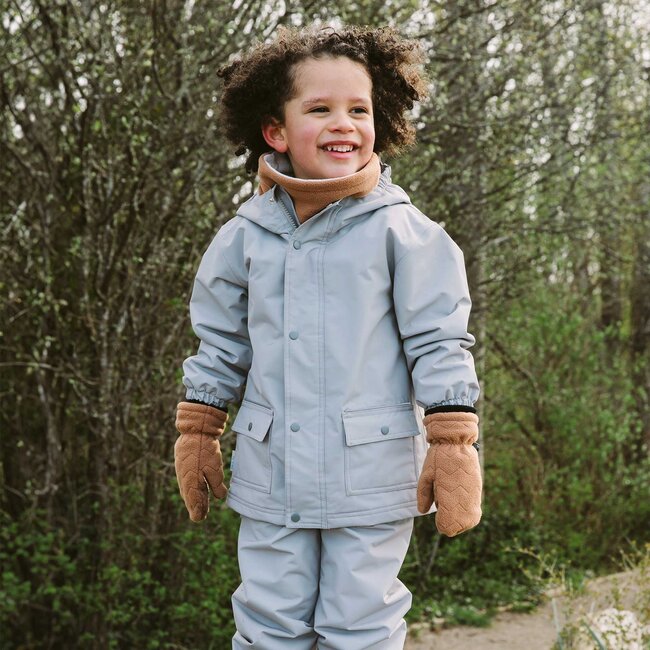 Jan and Jul Brown Bear | Fleece Mittens