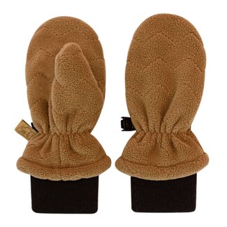 Jan and Jul Brown Bear | Fleece Mittens