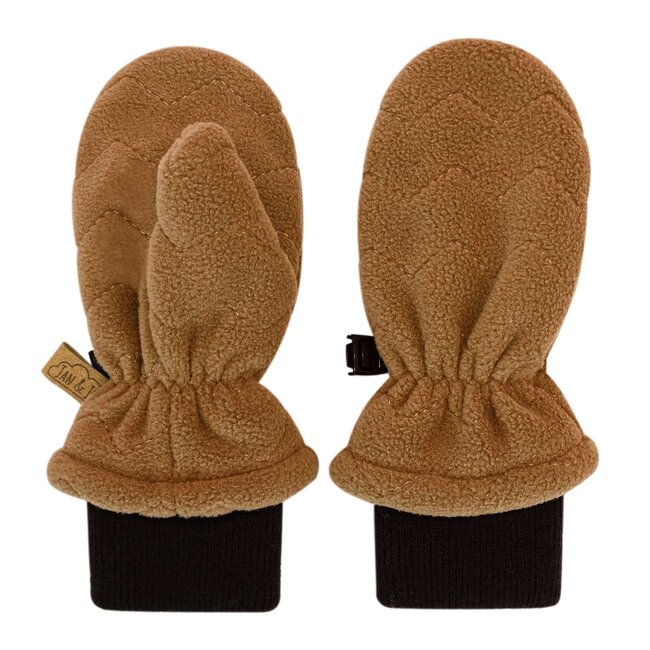 Jan and Jul Brown Bear | Fleece Mittens