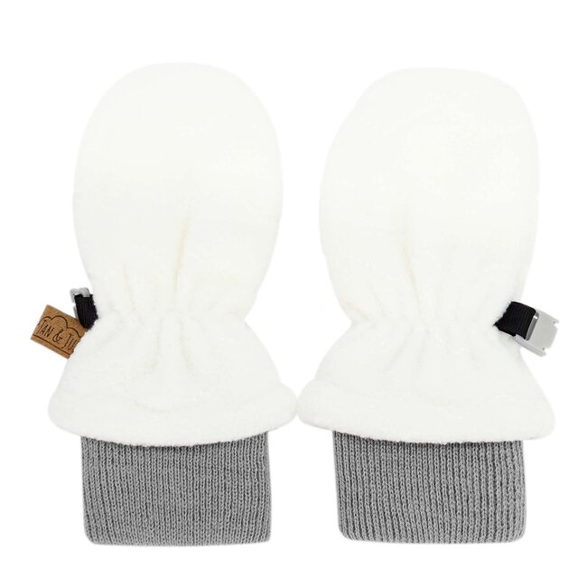 Jan and Jul Cream | Fleece Mittens