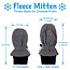 Jan and Jul Cream | Fleece Mittens