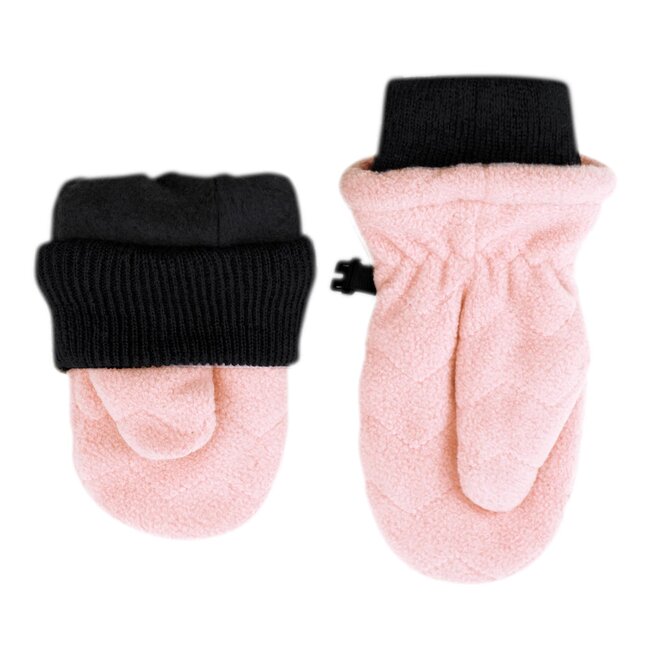 Jan and Jul Dusty Pink | Fleece Mittens