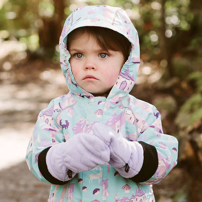 Jan and Jul Lavender | Fleece Mittens