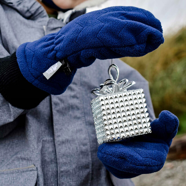 Jan and Jul Navy | Fleece Mittens