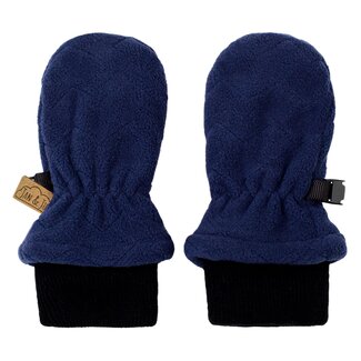 Jan and Jul Navy | Fleece Mittens