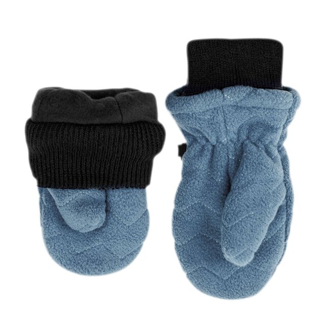 Jan and Jul Stormy Blue | Fleece Mittens
