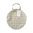 3 Sprouts Beige Gingham Recycled Fabric Play Tent Castle