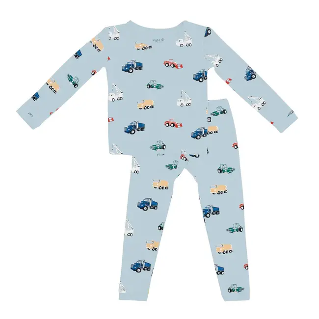 Kyte Baby Construction Bamboo PJ Set