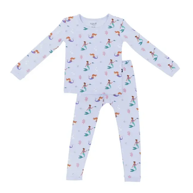 Kyte Baby Mermaid 2 Piece Bamboo Pajama Set