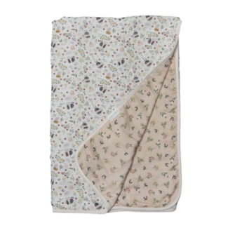 Loulou Lollipop Bumble Bees Muslin Quilt Blanket