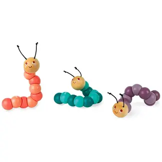 Janod Articulated Caterpillar Toy