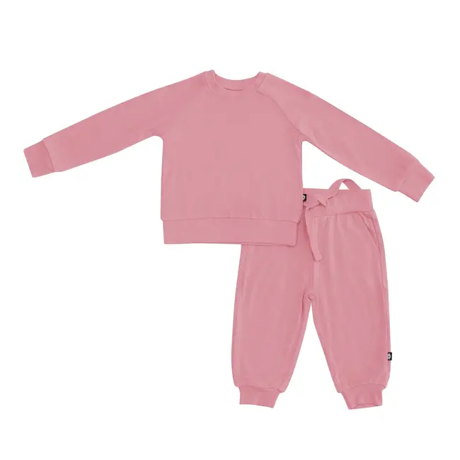 Kyte Baby Apple Blossom Baby Bamboo Jersey Jogger Set