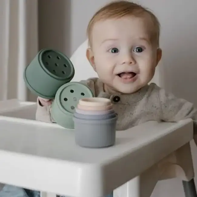 Nouka Nouka Stacking Cups, Bloom