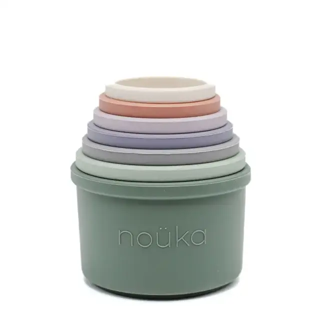 Nouka Nouka Stacking Cups, Bloom