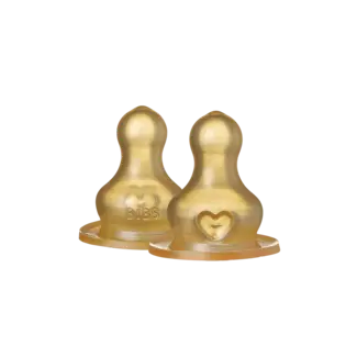 BIBS BIBS Slow Flow Nipples, 2 pack