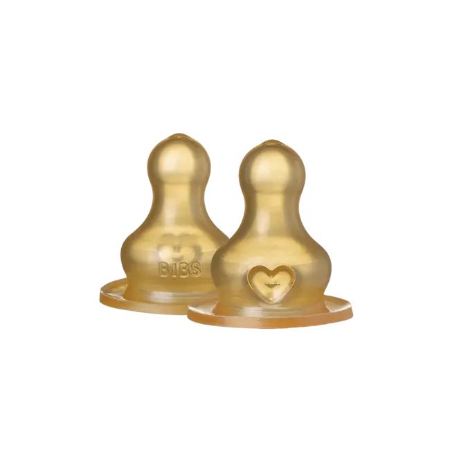 BIBS BIBS Slow Flow Nipples, 2 pack