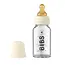 BIBS Ivory Bibs 110ml Glass Baby Bottle, Complete Set