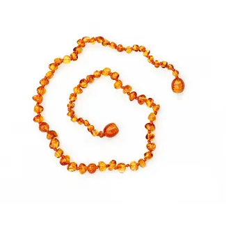 Caramel Polished Amber Necklace