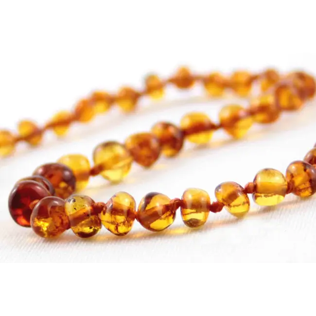 Caramel Polished Amber Necklace