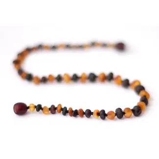 Raw Caramel/Molasses Amber Necklace