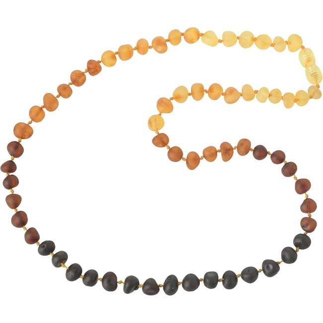 Raw Rainbow Amber Necklace