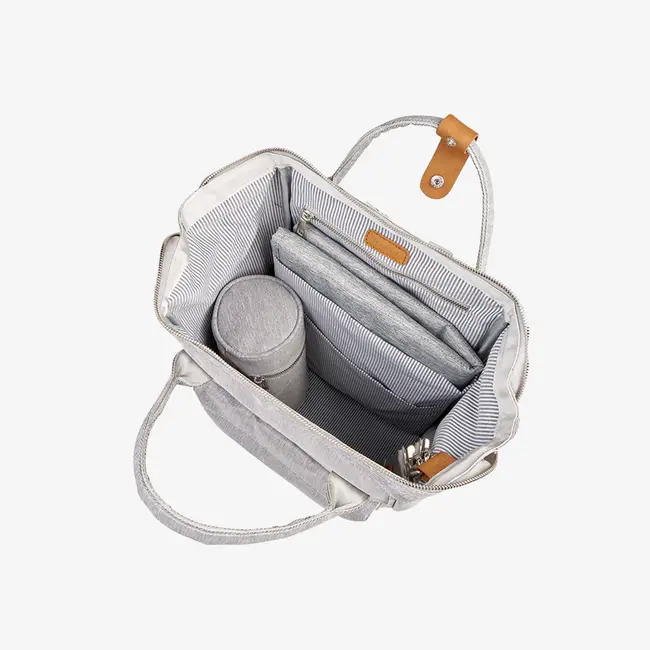 Grey Marl Mani Backpack