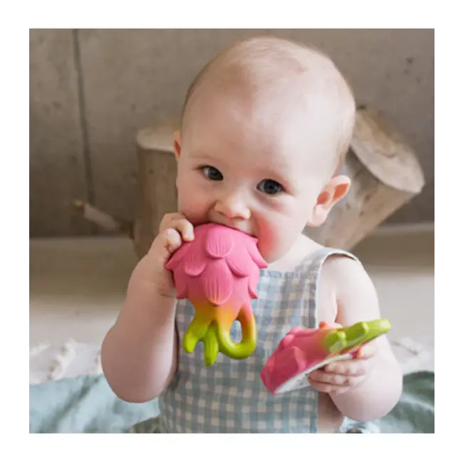 Oli & Carol Fuscia The Dragonfruit Teether