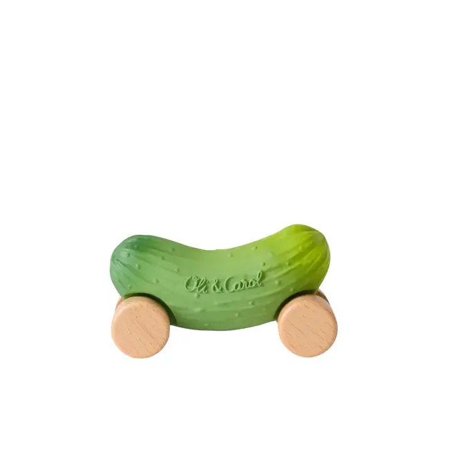 Oli & Carol Pepino Cucumber Baby Car Toy