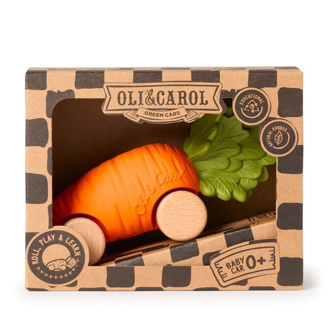 Oli & Carol The Carrot Baby Car Toy