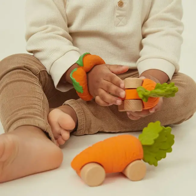 Oli & Carol The Carrot Baby Car Toy