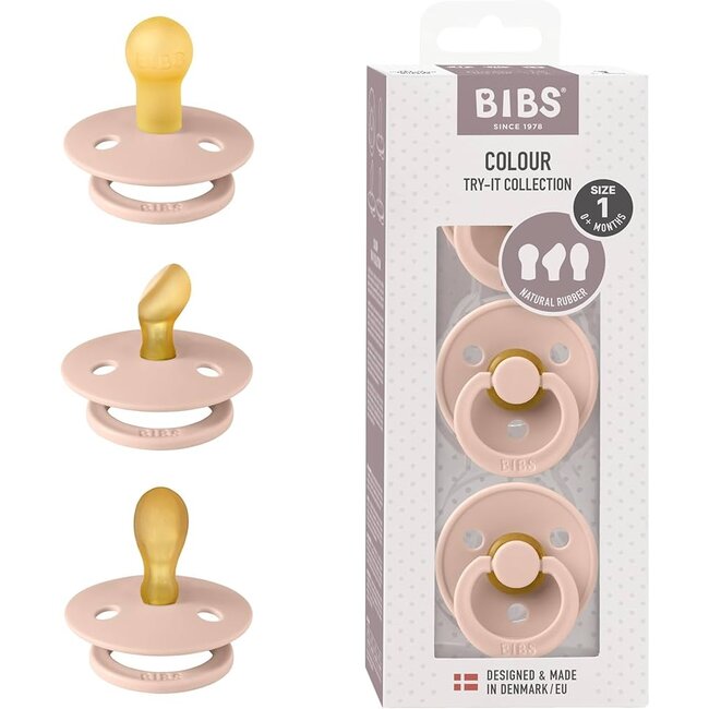 BIBS Blush BIBS Try-It Collection 3 pack