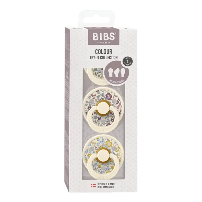 BIBS Eloise Liberty BIBS Try-It Collection 3 pack