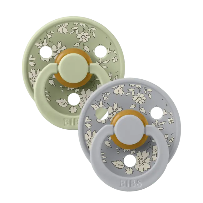 BIBS Liberty Capel/Sage BIBS Pacifier 2pk