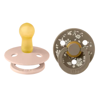 BIBS Liberty Capel/Blush BIBS Pacifier 2pk