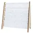 3 Sprouts Ivory Blueberry Recycled Fabric Kids Book Rack