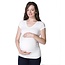 Essential Maternity T, White