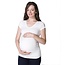 Momzelle Essential Maternity T, White