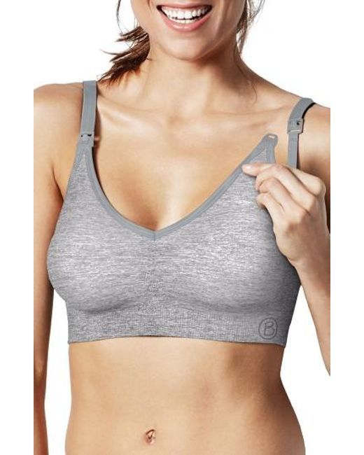 Bravado Body Silk Seamless Yoga Dove Heather