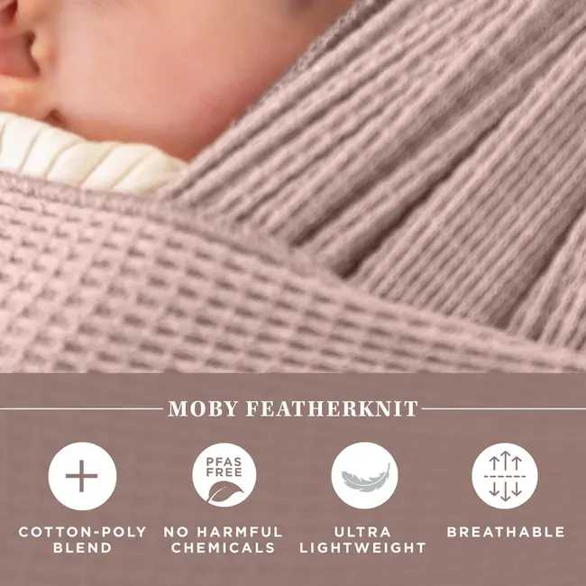 Moby Sandstone Waffle Knit Wrap