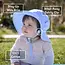 Jan and Jul Light Blue Cotton Floppy Sun Hat