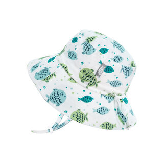 Jan and Jul Fish Friends Cotton Floppy Sun Hat