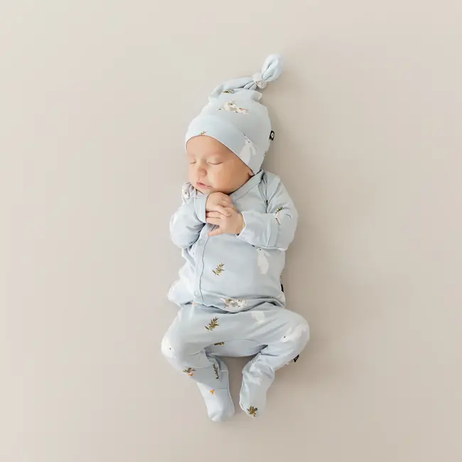 Kyte Baby Ice Rabbit Take-Me-Home Set with Cap, Newborn