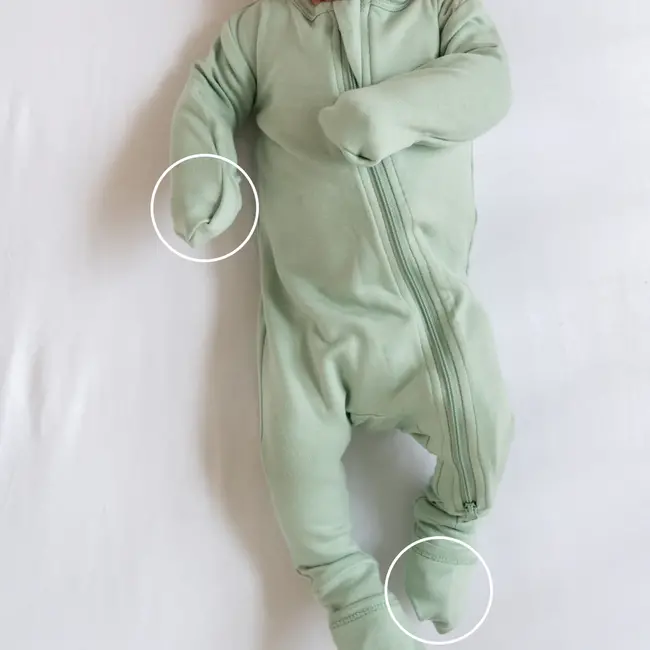 Dreamland Baby Sage Green Dreamland Bamboo Sleeper
