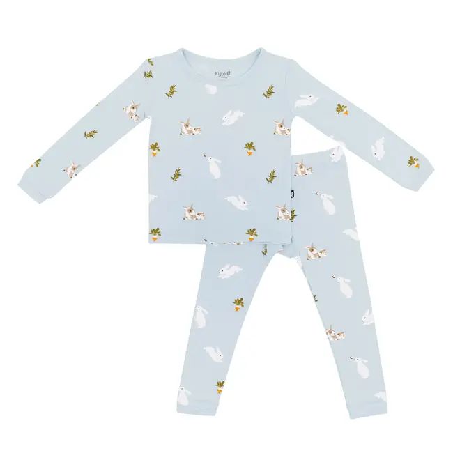 Kyte Baby Ice Rabbit Bamboo Pajama Set
